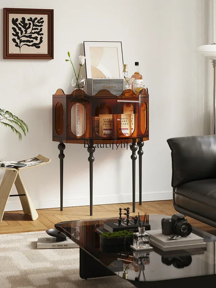 

09French retro creative entrance table modern simple entrance table entrance cabinet