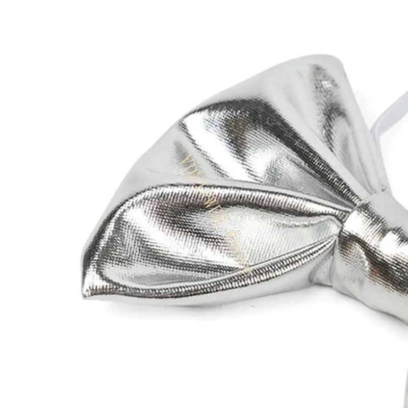Tin Man Hat Hairband Bowtie Roleplay Costume Accessoire pour Halloween Theme Party D08E
