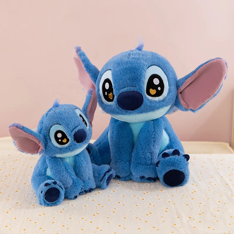 لعبة ديزني ستيتش القطيفة 25 سم، دمية الجلوس الملاك، شكل كرتوني، ديكور منزلي ناعم ومريح، هدية عيد الميلاد/الكريسماس #2