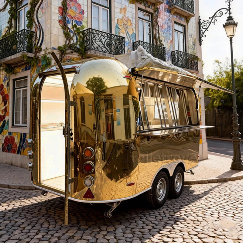 

Мобильный фуд-трейлер на заказ, самый популярный в США, роскошный фуд-трак для пиццы с окном для продажи, производство США