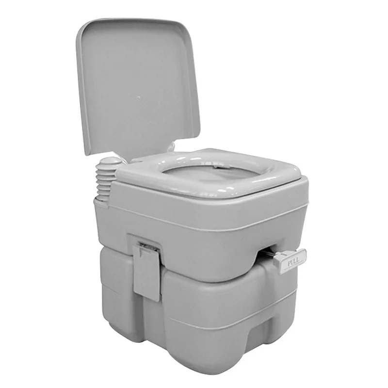 Folding Camping Toilet High Quality Adult Movable Outdoor Toilet FoldiHot Selling Camping Tng Portable Travel Car Toilet Plastic