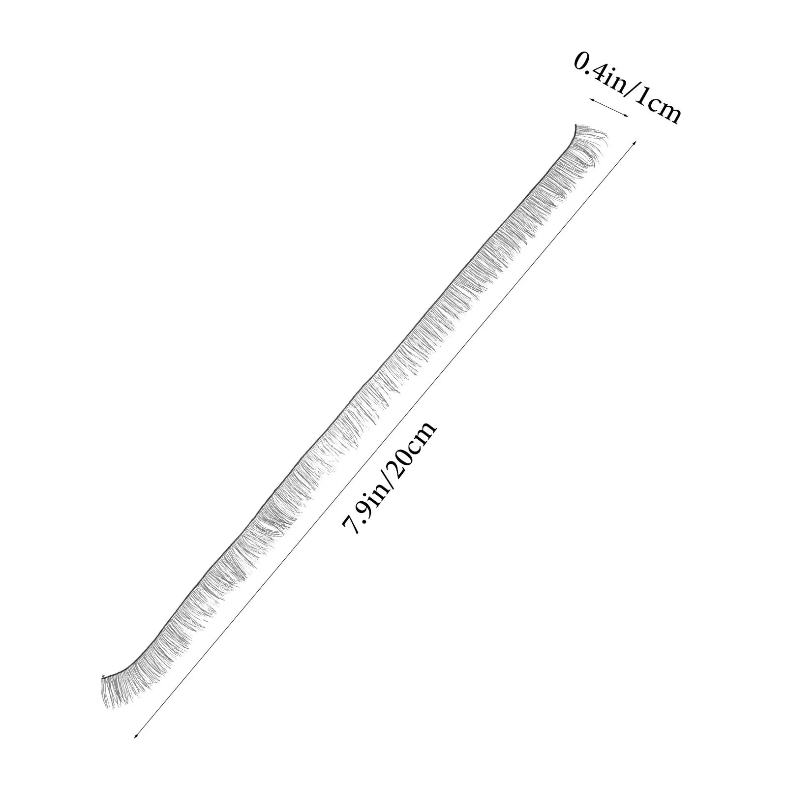 30 szt. Sztuczne, naturalne, pełne, miękkie, gęste rzęsy do rękodzieła DIY, do dekoracji z gliny, akcesoria, sztuczne rzęsy, zestaw