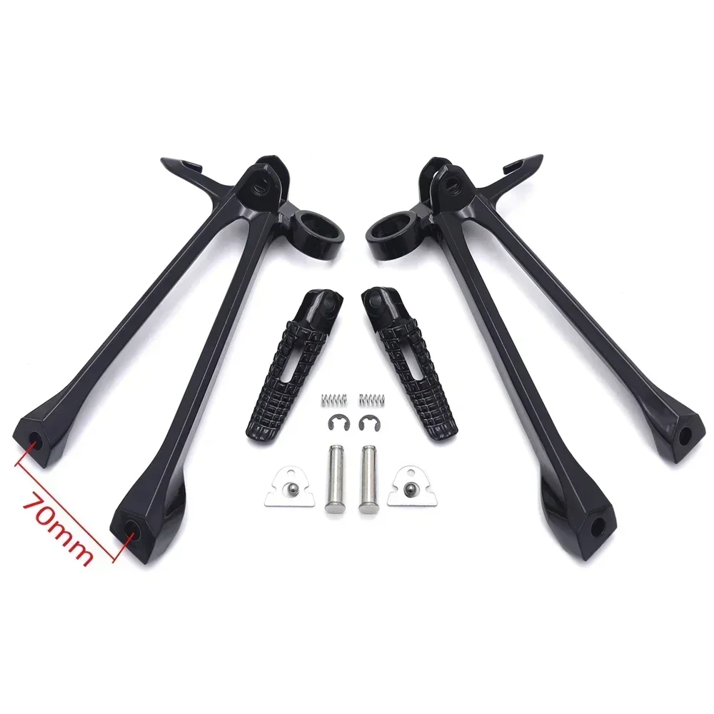

Rear Foot Pegs Footrest Bracket For 2009-2016 Suzuki GSXR GSX-R1000 Passenger Motorcycle Parts Silver /Black