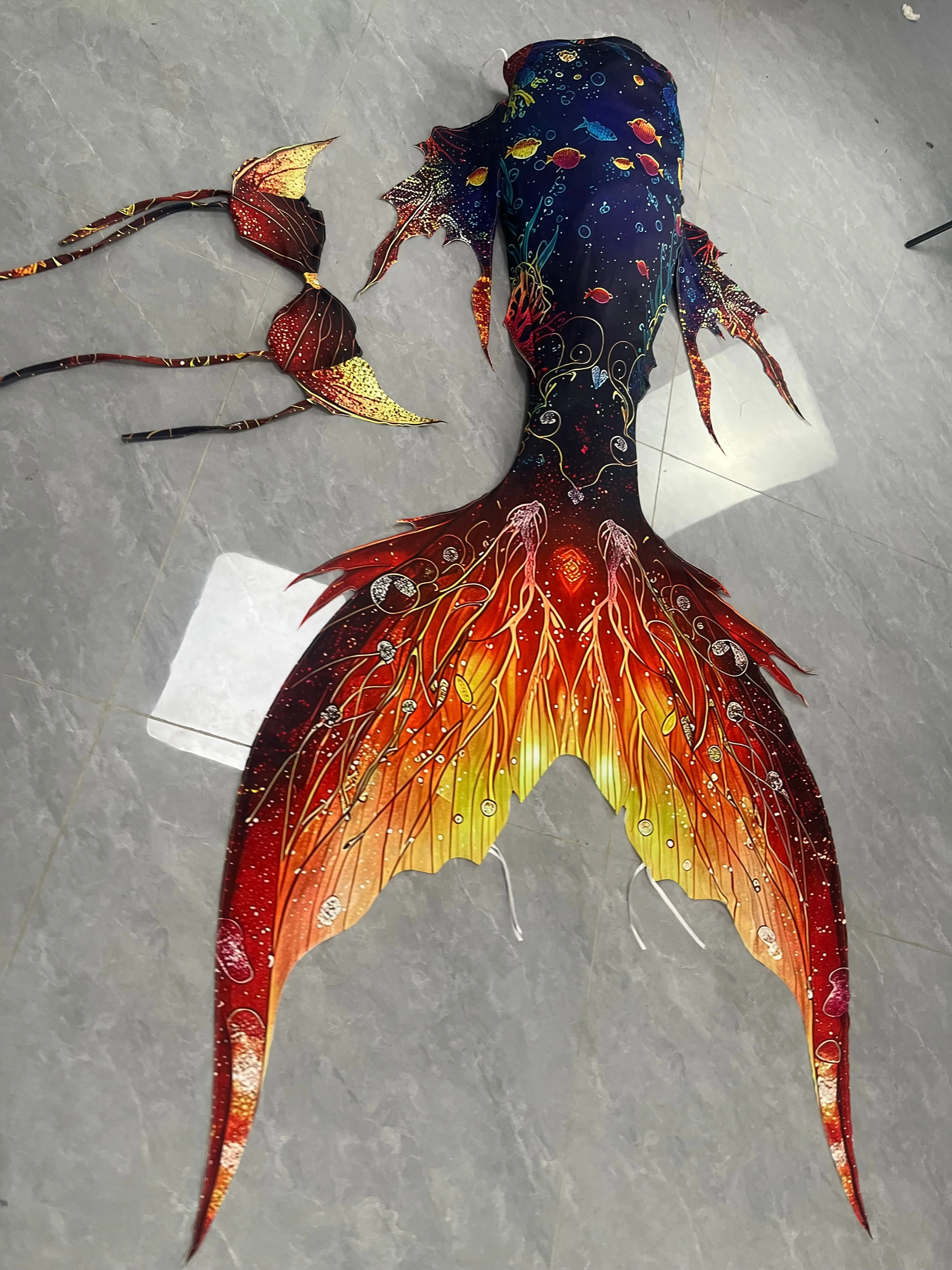 

European And American Adult Mermaid Tail For Underwater Freediving Photography Mermaid Performance Costume