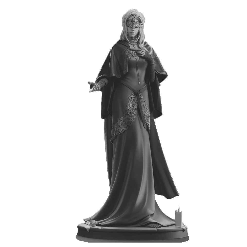 Fire Keeper Miniature Figure 1:16 Resin Model Kit Unpainted Plastic Model Kit a2292