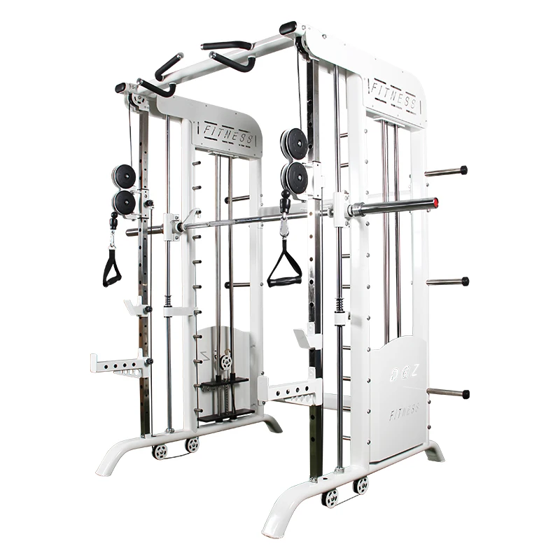 

Hot Sale Home Fitness Sports Training Body Building Commercial Gym Equipment Multi Function Rack Smith Machine