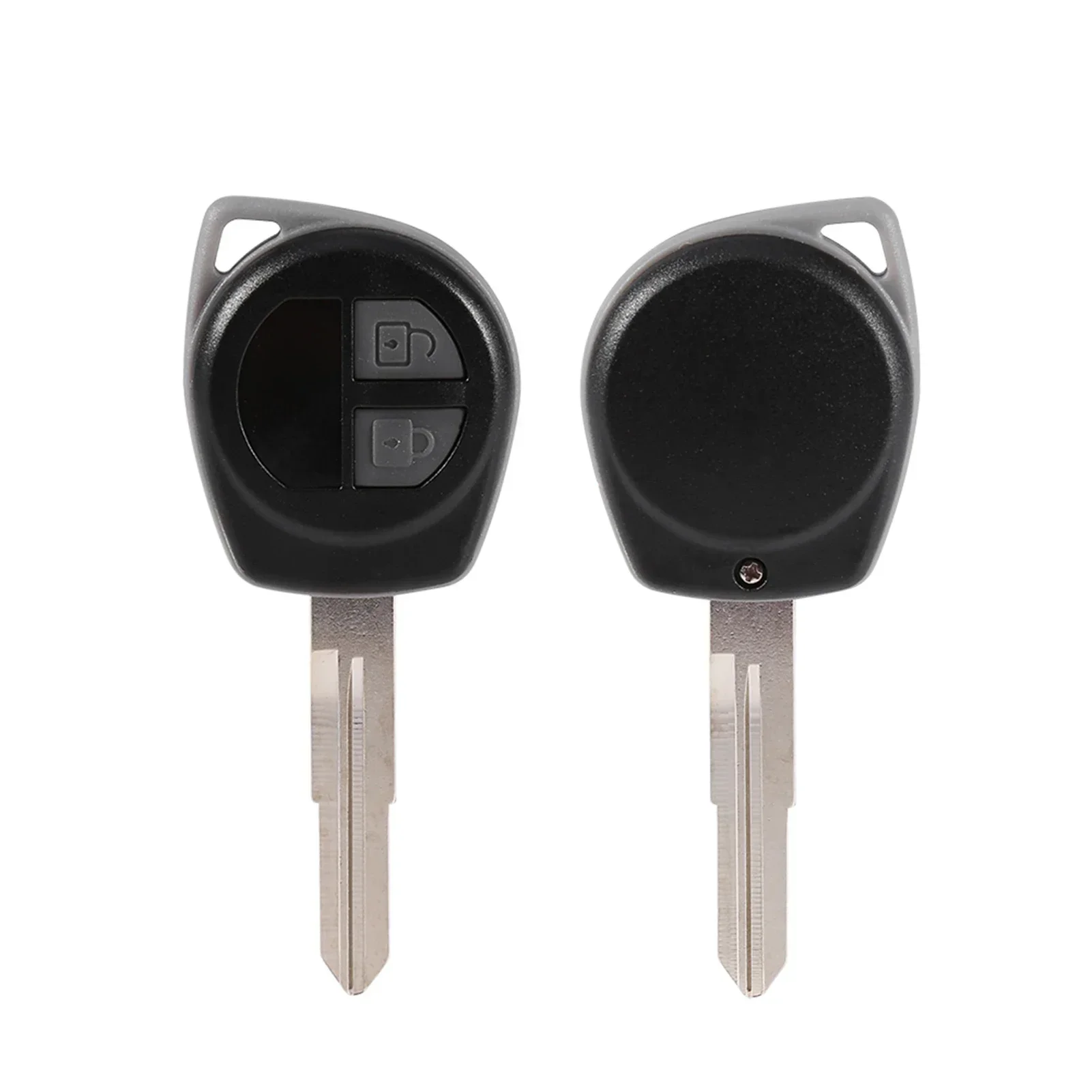 Fit for Suzuki Motorcycle Key Case & Key Shell, 2 -Button Uncut Key Blank for Vitara/Swift/Ignis/SX4/Liana/Alto