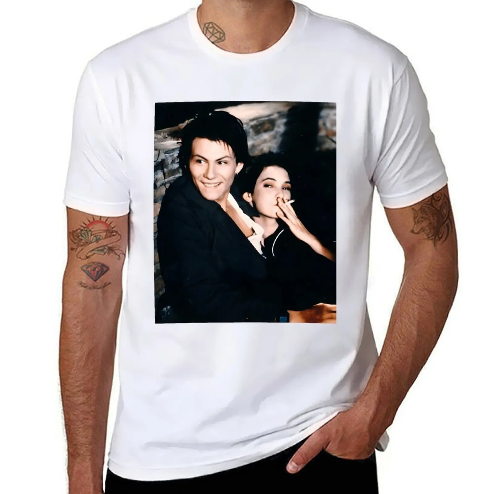 

Heathers - Winona Ryder and Christian Slater T-Shirt anime tshirt anime t shirts oversize T-Shirt