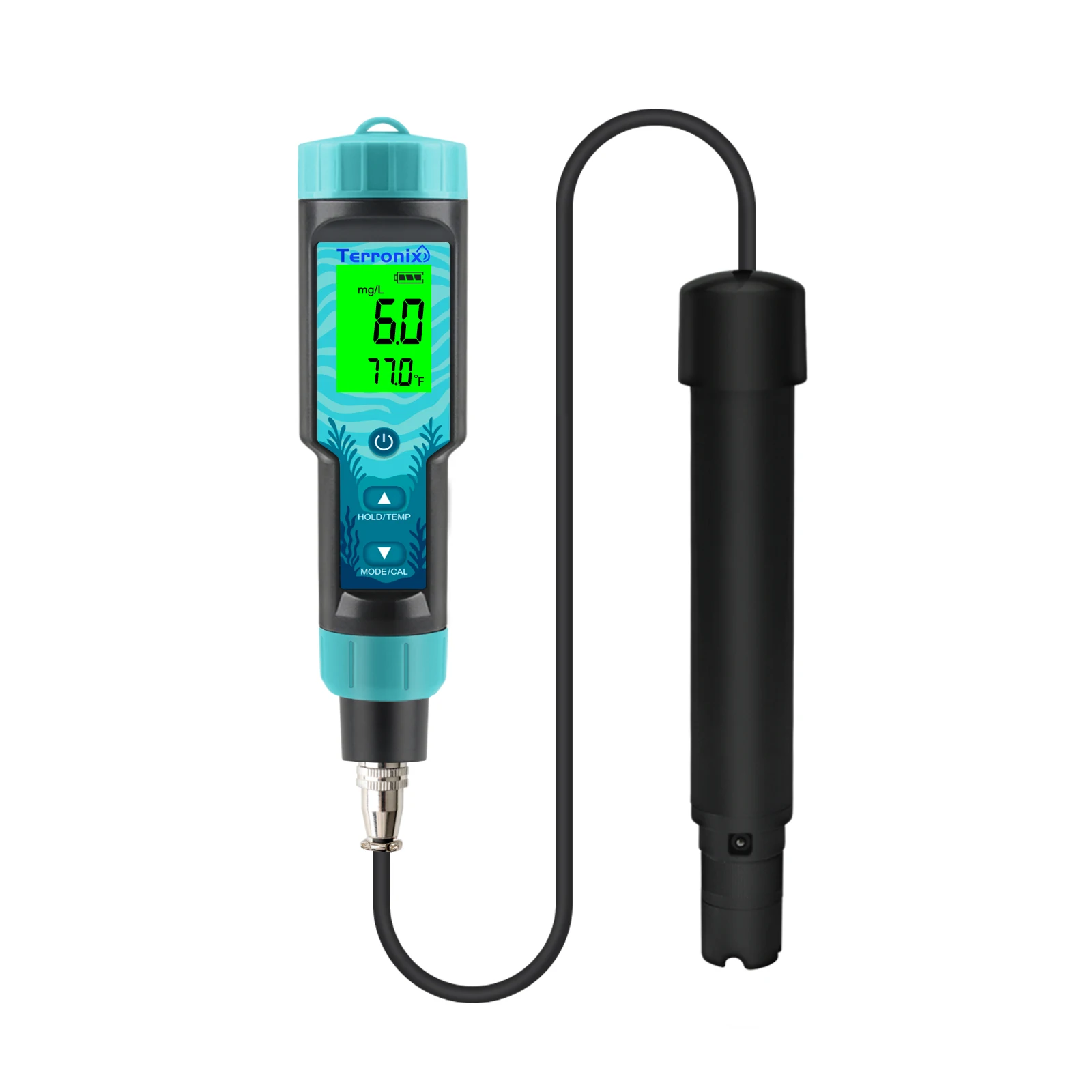 Portable Dissolved Oxygen Tester ATC 0.0-40.0 Mg/L DO Analyzer Meter For Aquaculture Fish Pond Pool Farming Test Detector