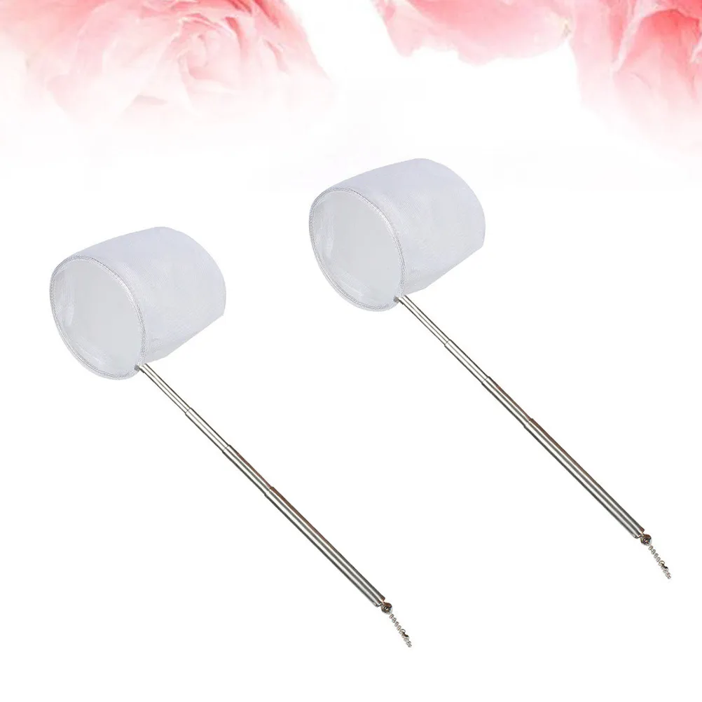 2 шт. сачки для аквариума, сетки для ловли креветок, регулируемый размер ячеек, для мелких рыб, безопасный нетоксичный материал, надежные.