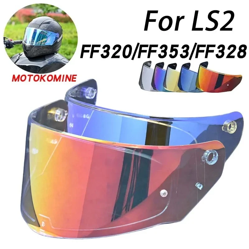 Helmet Shield for FF328 Helmet Visor Suitable for Ls2 Ff320 Ff353 Ff800 Helmets Lens Model MHR-74 Visera De Casco HELMET SHIELD