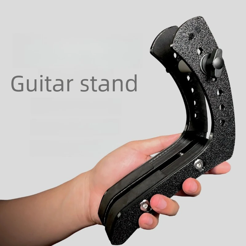 carbon-fiber-electric-guitar-holder-adjustable-guitars-stand-anti-slip-guitar-leg-rest-portable-stage-performance-accessories