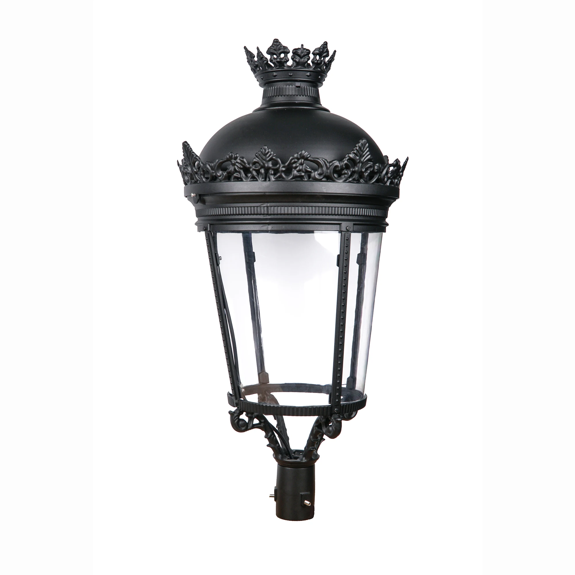 100W Antique Lamp European Classic Standing Lamp Post garden Light Outdoor Road Solar Lighting