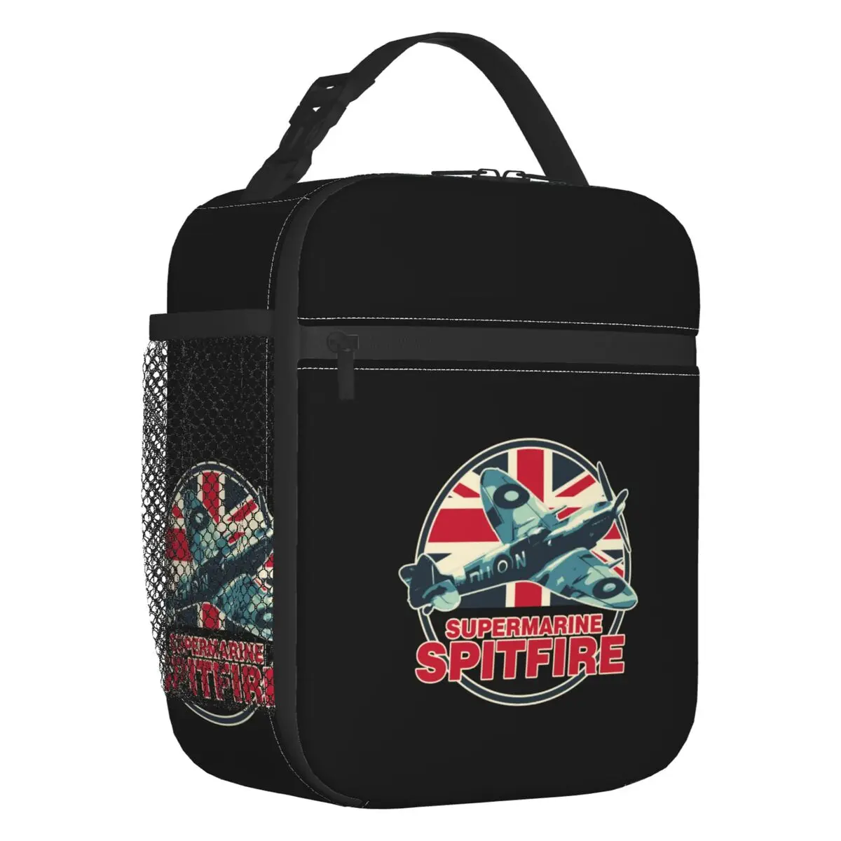 Spitfire RAF Supermarine Fighter Aircraft Plane Resuable Lunch Box Leakproof Airplane British ww2 UK Cooler Thermal Food