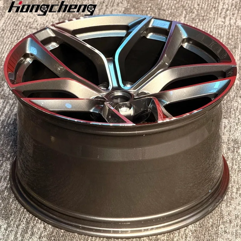 Passenger Cars Rims 16 17 18 19 20 21 22 Inch 5x112 5x114.3 5x120 5x130 Monoblock Deep Concave Gun Grey Wheel for Ferrari