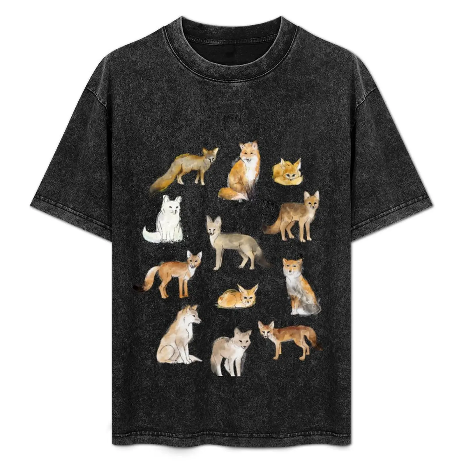 

Foxes T-Shirt heavyweights vintage clothes Personalized t-shirt fruit of the loom mens t shirts
