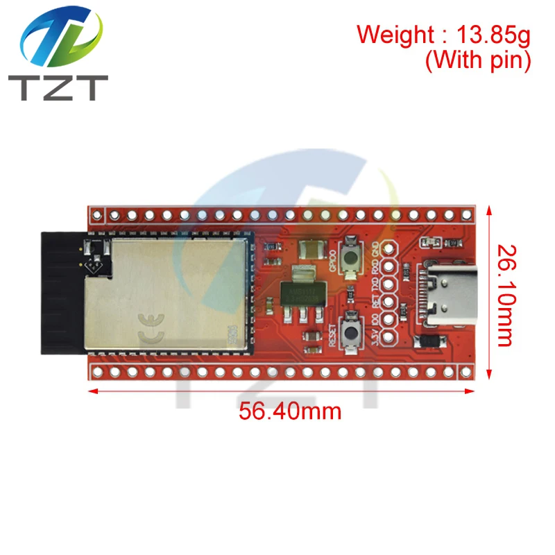 Type-C USB ESP32-S2-WROOM ESP32-S2 Development Board Wi-Fi MCU Module Wireless Module 32-bit Single Core For Arduino STM ESP8266