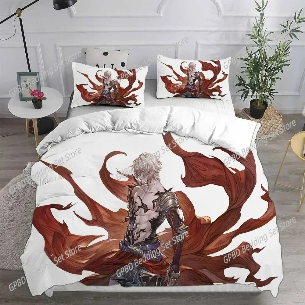 

Luxury New 3D Print Granblue Fantasy Bedding Sets Comforter Quilt Bed Cover Duvet Cover Pillow Case Kids Adult Home Textiles