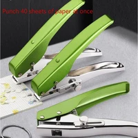 Perforadora de papel circular de 3mm/5mm 4mm/6mm/7mm, perforadora de un solo orificio redonda de mano para tarjetas de identificación, tarjetas de Pvc, fotos, suministros de oficina