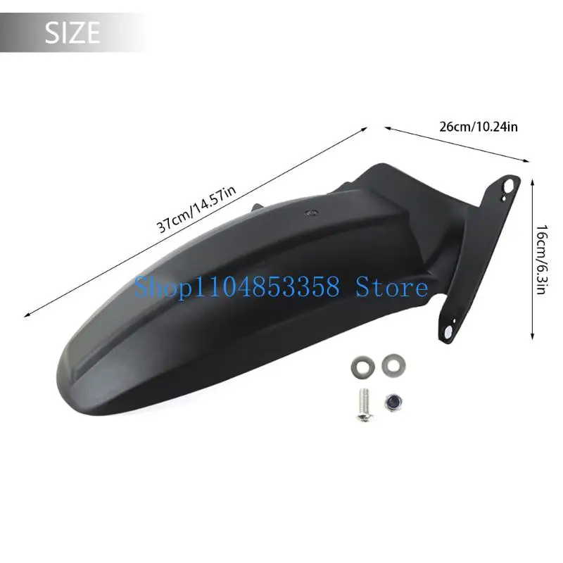 652F Enhancing Protections Rear Extender Mudguard Splash Guard Cover Suitable for NC700S Motorbike Quick Installation