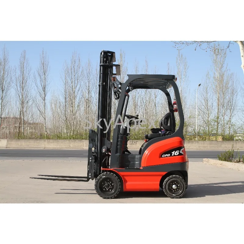 Top Supplier 1.6 Ton Short Wheelbase Brand New Electric Forklift CE Certified Lithium Battery  For Indoor Narrow Aisle Operation
