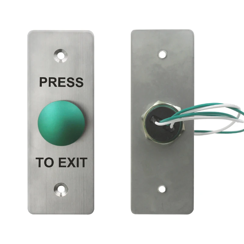 

M312VDC mushroom head access control switch exit button doorbell door open emergency fire alarm self-reset