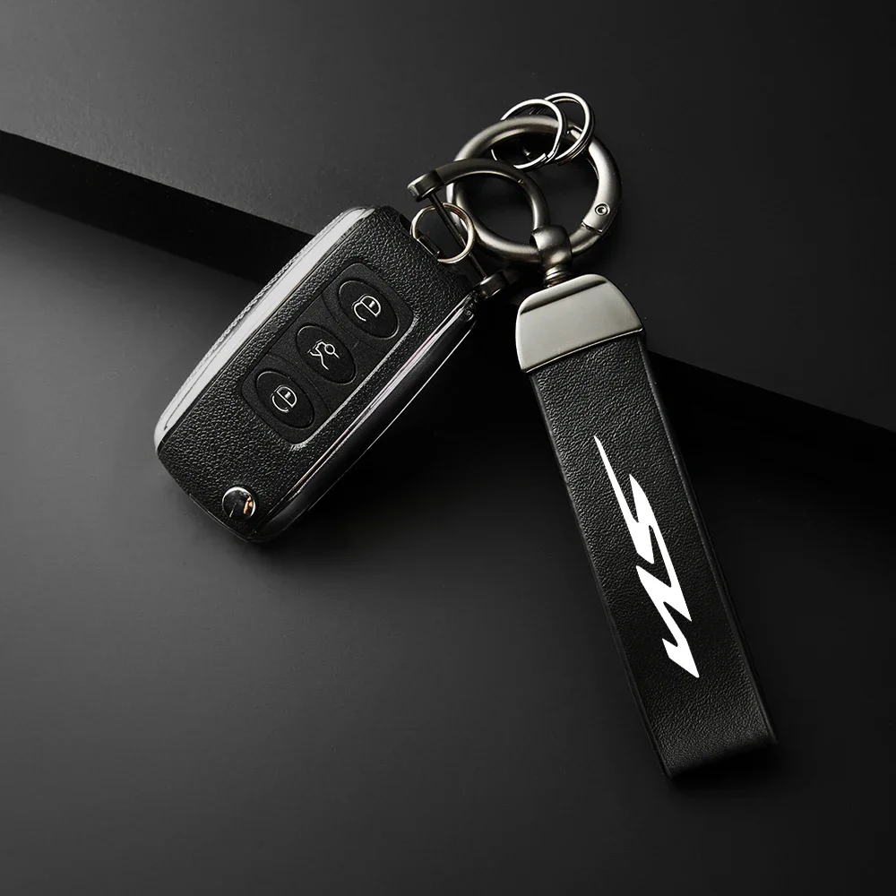 For HONDA SH300 SH300i SH 300 SH 125 150 300 I 125I 300I 2025 Accessories High-Grade Leather Motorcycle Keychain Holder Keyring
