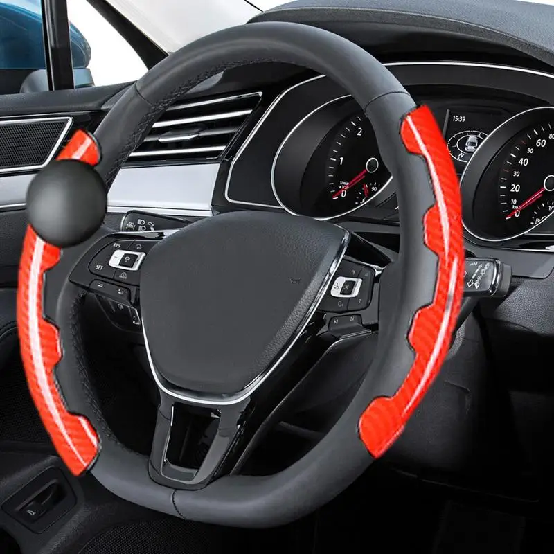 Car Steering Wheel Cover 3D Structure Car Wheel Cover Protector Non Slip Auto Steering Wheel Cover Sleeve Car styling Tools