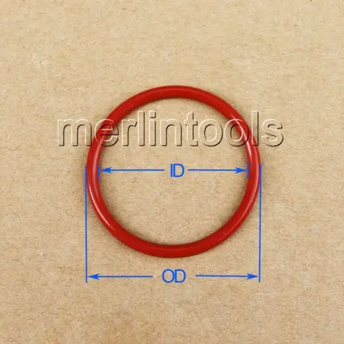 1.8/2.65/3.55mm Section ID from 4mm to 20mm Silicone O-Ring gaskets set