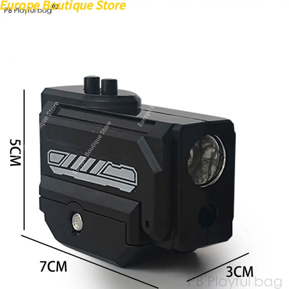 Linterna láser combinada de 20mm, iluminación LED, Camping, viaje, CS, accesorios de juguete, novedad de 2026