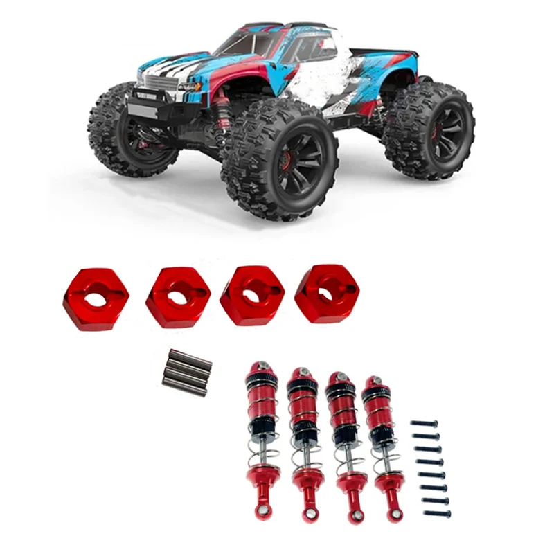AS96-Para peças sobressalentes de carro MJX-RC 12mm conjunto de acoplador de amortecedor hidráulico para mjx 16207 16208 16209 h16