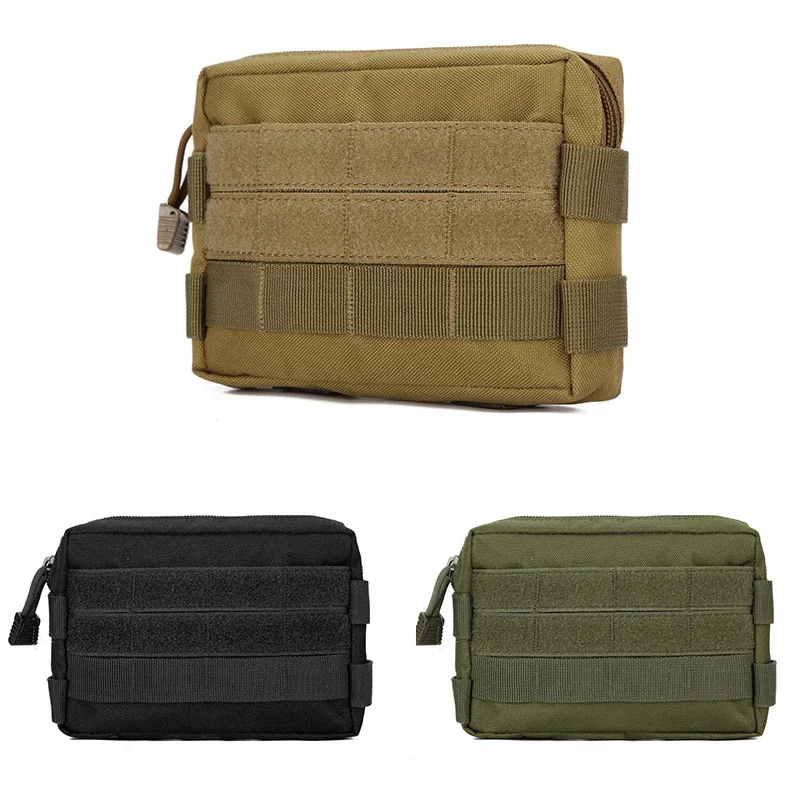  Tactical Waist Bag Outdoor Camping EDC Tool Wallet Purse Fanny Backpack Phone Bag Nylon Molle Hunting Waist Belt Pouch