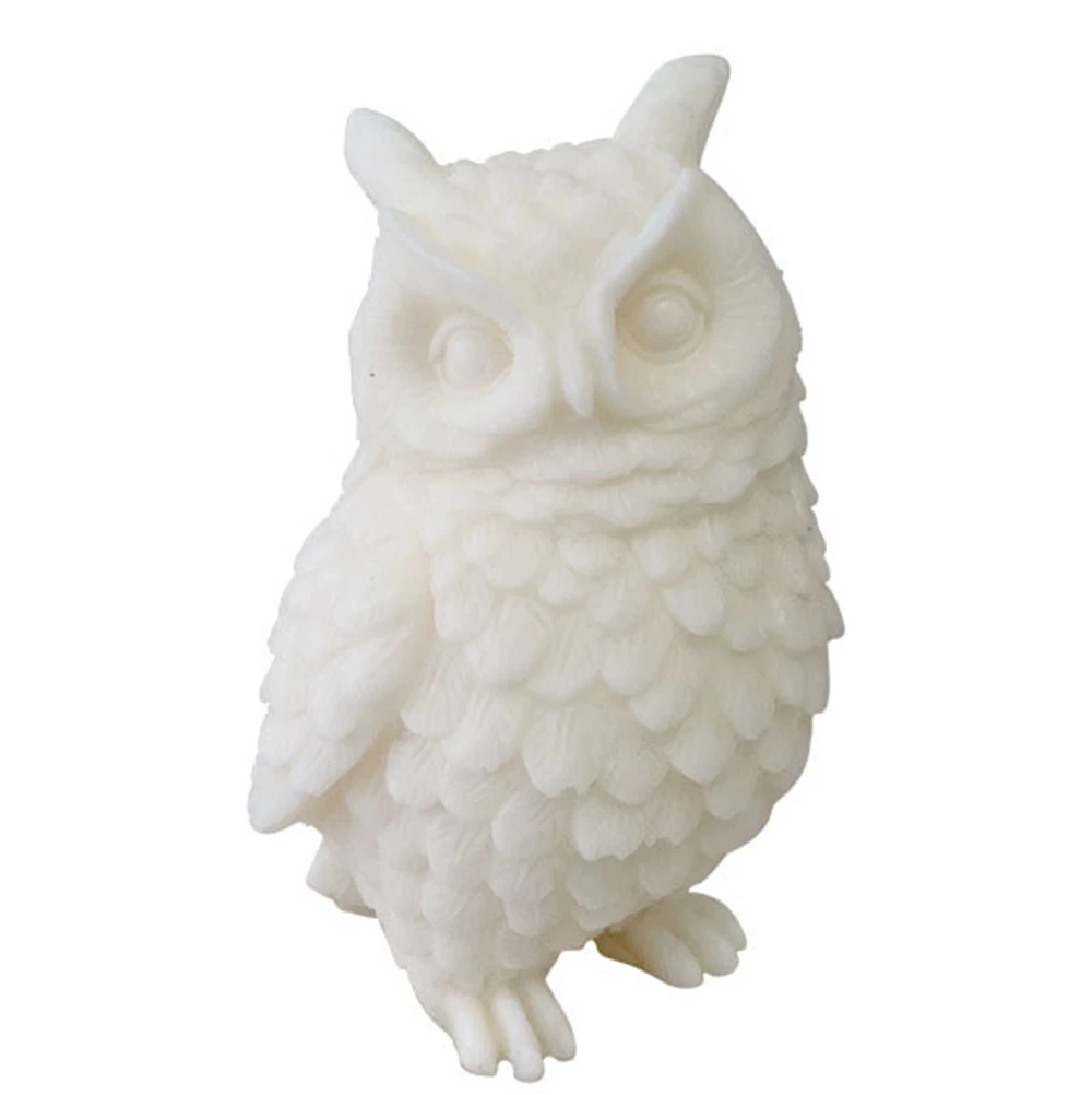 

Large Owl Candle Silicone Mold DIY Owl Gypsum Aromatherapy Dropping Pendant Candle Silicone Mold Making Tools Handmade Fragrance