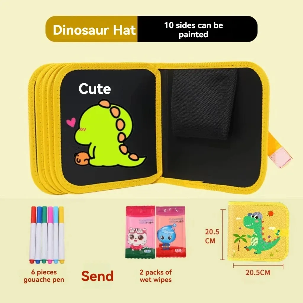 Children's Drawing Board Can Erase Writing Drawing Book Painted Water Chalk Cartoon Home Multi-functional Graffiti Drawing Board