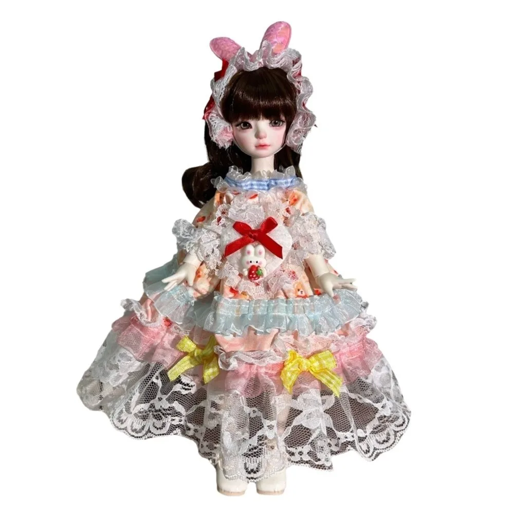 Fashion Multiple Styles 1/6 BJD Skirt Handmade DIY 30cm Doll Clothes Replace Doll\'S Overall Cotton Doll