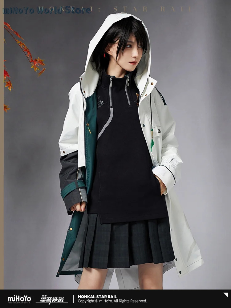 Dan Heng Overcoat MiHoYo Genuine Official Original Honkai Star Rail DanHeng Theme Impression Series Coat Doujin Cosplay Cloak