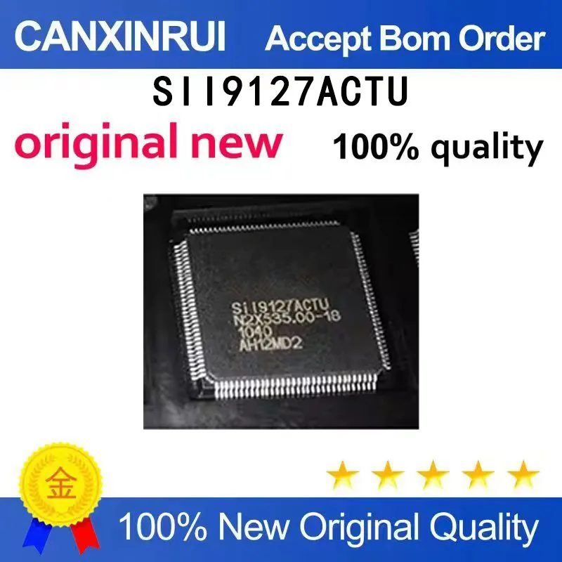 

(5pcs-100pcs）Brand new original SII9127ACTU QFP128 LCD chip IC in stock
