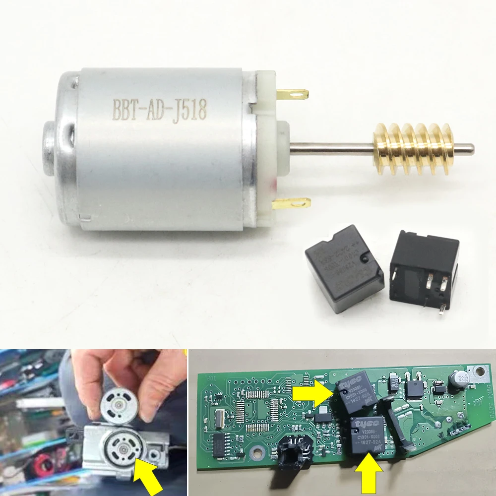 

For Porsche Cayenne S Audi A8 S8 Quattro VW Touareg Phaeton Car J518 ELV Steering Wheel Column Lock Motor Actuator Repair Kit