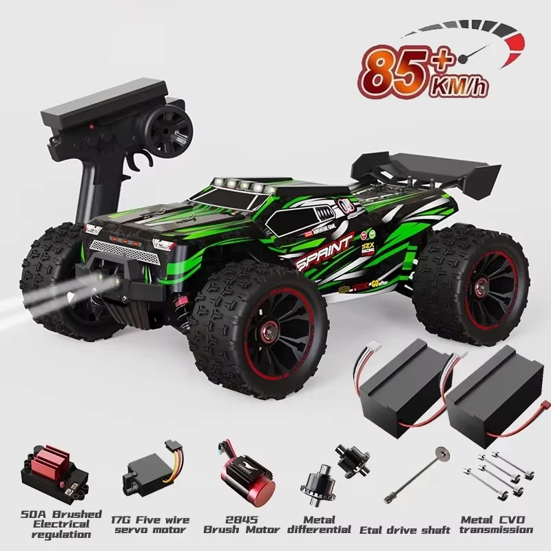 

1:16 4WD Super Brushless Motor 85KM/H High-speed Off-road Remote Control Car, A Remote Control Racing Toy Gift for Adult Boys
