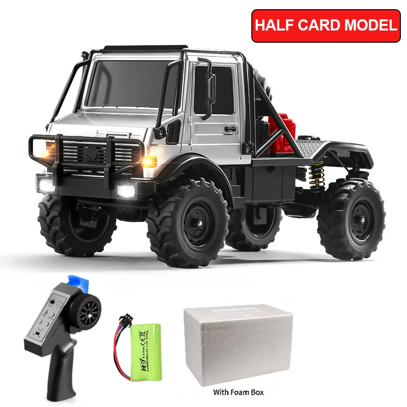 MN333 RC Auto 1/18 Halbkarte Allradantrieb Vollproportionale Drosselklappenlenkung 4WD Klettern Geländewagen Spielzeug Geschenk Junge