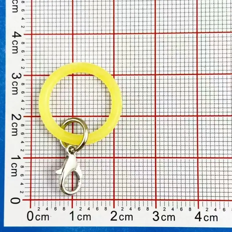 10 Stück O-förmige Silikon-Schlüsselringe, flexible Gummi-O-Ringe, Schlüsselanhänger-Verbinder, DIY-Schmuck, Taschenanhänger, kleine Accessoires – Detail 22