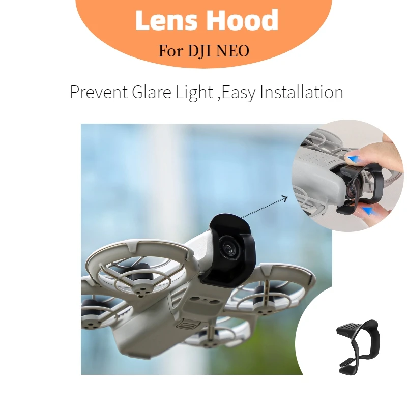 

Lens Hood Gimbal Protection Anti-glare Lens Sunshade Cover For DJI NEO Drone Accessories