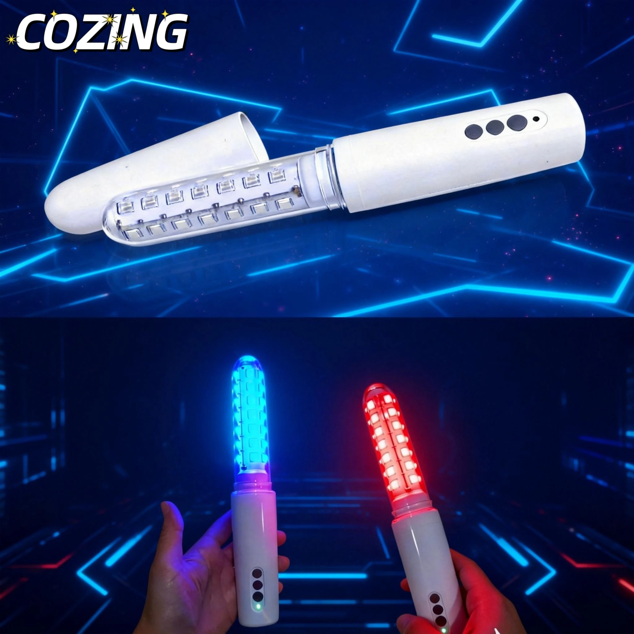 

Устройство для сужения влагалища COZING с инфракрасным и сине-красным LED-излучением для гинекологического ухода и восстановления при вагините