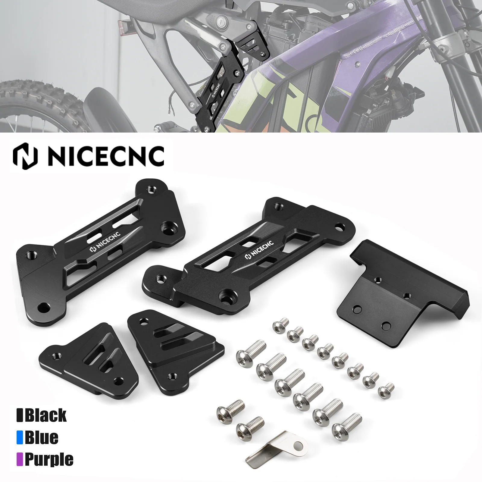 5cm Rise Seat Riser Seat Raise Bracket kit For Surron light bee X S L1E 2023 2024 Sur ron Parts Segway X160 X260 Electric Bike