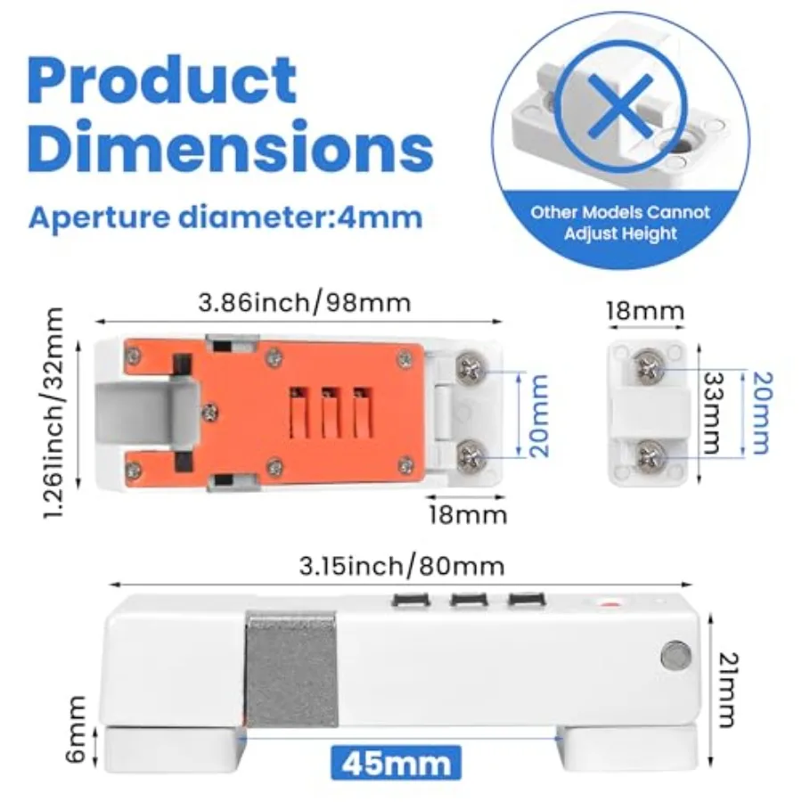 Premium Keyl Cabinet Lock with Combination Code - 3-Digit Password Hasp Latch Lock for Drawers, Bifold Closet Door and Double S
