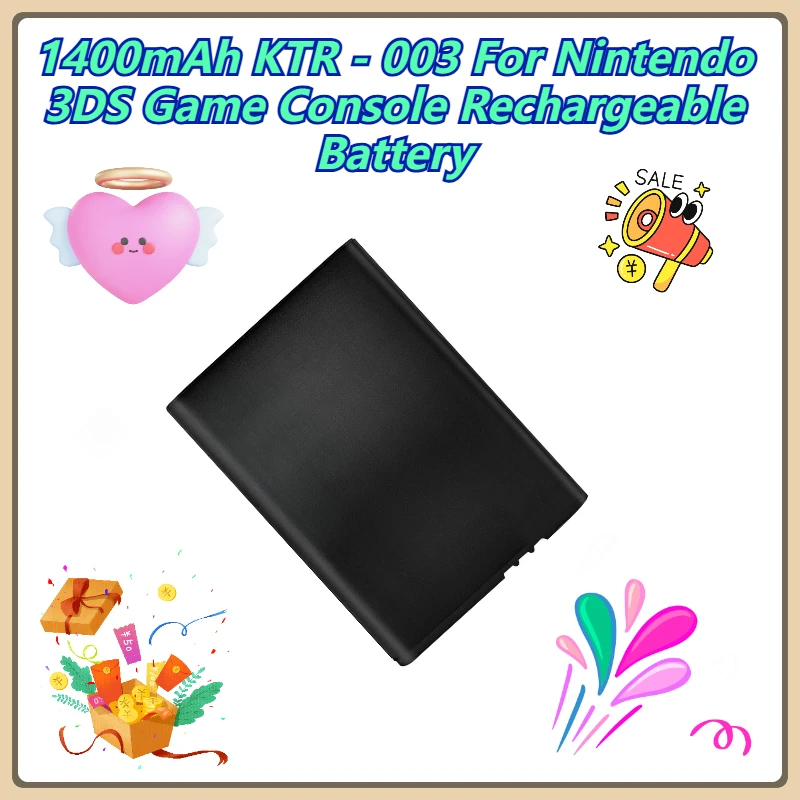 

1400mAh KTR - 003 For Nintendo 3DS Game Console Rechargeable Battery
