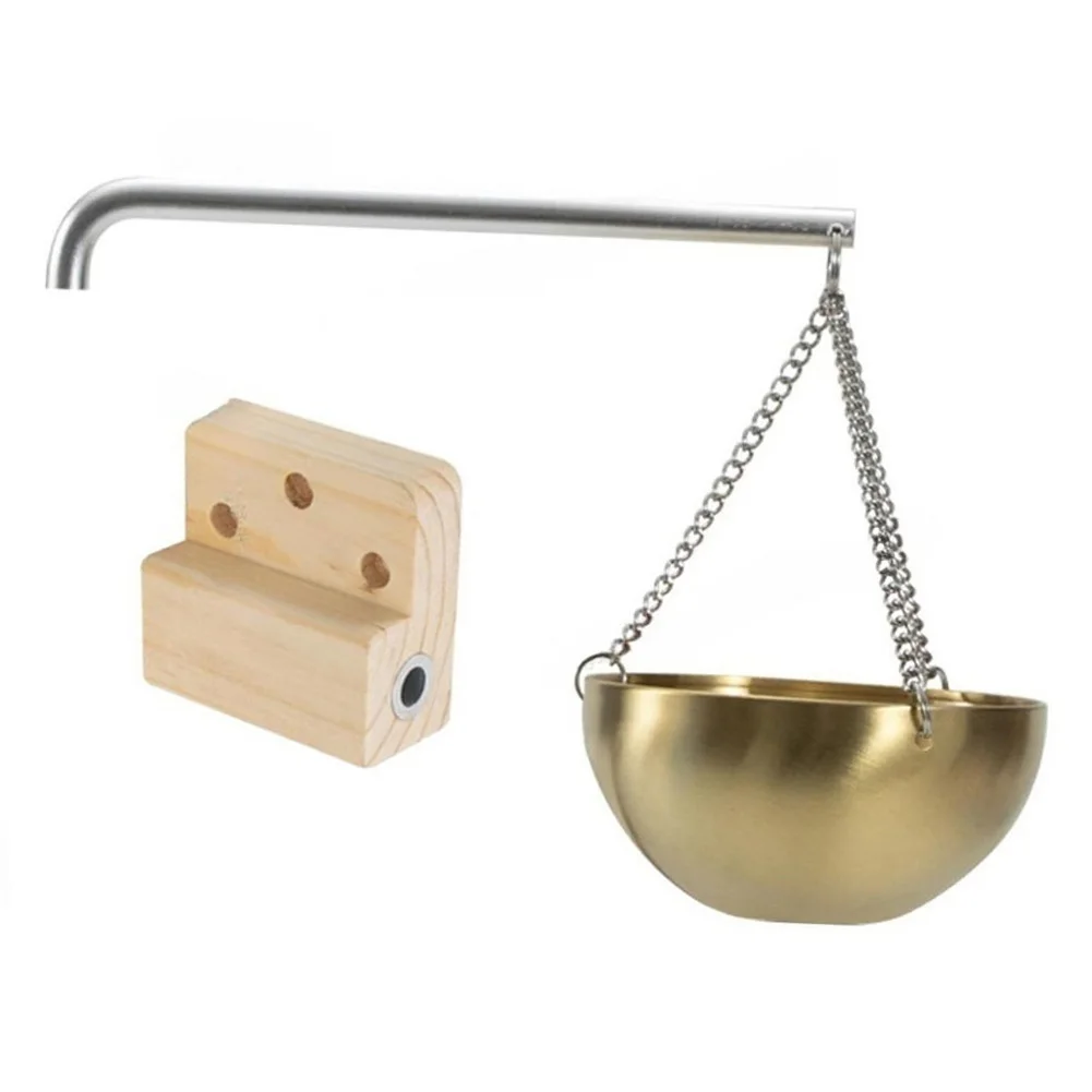 304 Stainless Steel Sauna Aromatherapy Bowl with Rounded Edges and Uniform Thickness for Balanced Heat Distribution