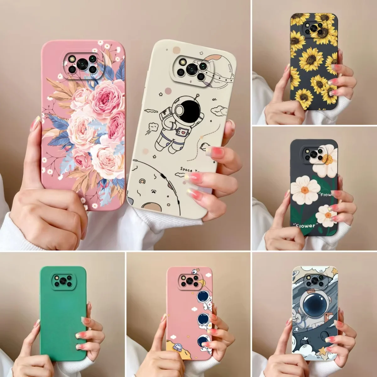 Case For Poco X3 NFC Pro GT Pilot Soft Liquid Silicone Camera Lens Protection Cover For Xiaomi Poco X 3 X3Pro X3GT Coque Bumper