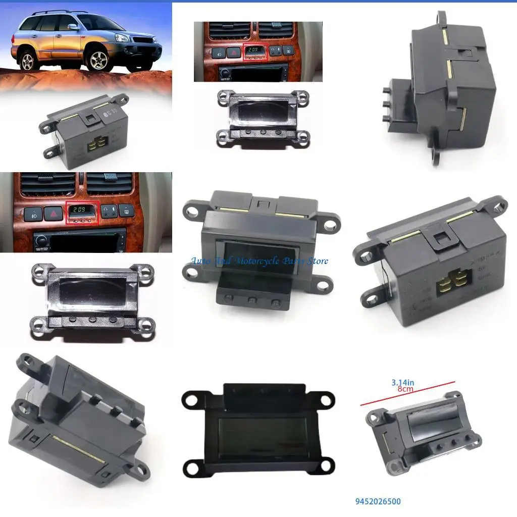 

P9FD Автомобильный блок обновления блока управления часами цифровой панель управления часами для транспортных средств