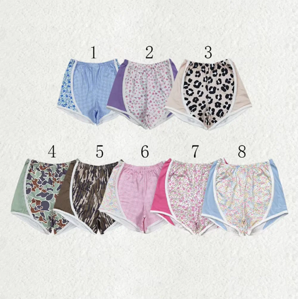 

Hot Sale Toddler Girls Summer Shorts Print Designs Boutique Sports Shorts Elastic Waist Kids Shorts Clothes